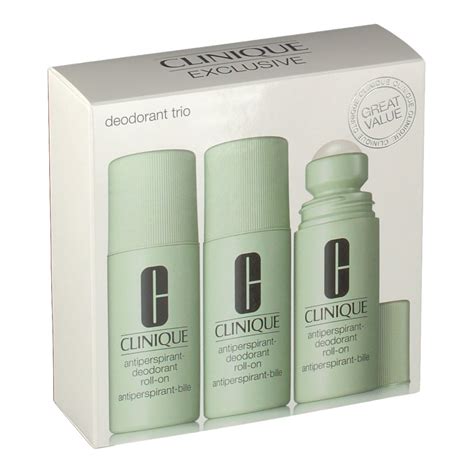 clinique antiperspirant roll on.